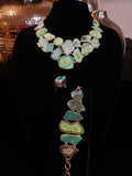 Stunning Agate Gemstone Necklace Set
