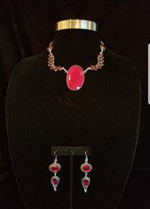 Cherry Blossom Necklace Set